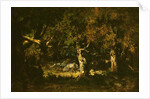 Woodland Thicket by Narcisse Virgile Diaz de la Pena