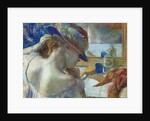 In Front of the Mirror, 1889 by Edgar Degas