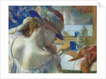 In Front of the Mirror, 1889 by Edgar Degas