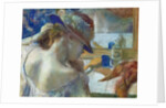 In Front of the Mirror, 1889 by Edgar Degas
