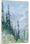 Mountainous landscape, 1876 by Gustave Dore