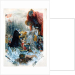 Honorary Citizenship Document of the City of Hamburg, 1887 by Adolph Friedrich Erdmann von Menzel