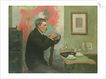 The Painter Julius Wohlers in his Studio, 1895 by Alfred Mohrbutter