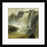 Haugfoss in Norway, 1827 by Christian Ernst Bernhard Morgenstern