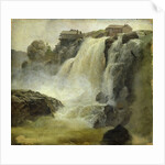 Haugfoss in Norway, 1827 by Christian Ernst Bernhard Morgenstern