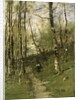 In the Barbizon Woods in 1875 by Mihaly Munkacsy