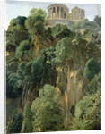 The Temple of Vesta and the Sibyls at Tivoli, 1834 by Friedrich Nerly