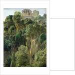 The Temple of Vesta and the Sibyls at Tivoli, 1834 by Friedrich Nerly