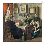 Pastor Johann Wilhelm Rautenberg and his Family, 1833 by Carl Julius Milde