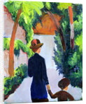 Mother and Child in the Park, 1914 by August Macke
