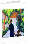 Mother and Child in the Park, 1914 by August Macke