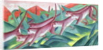 Monkey Frieze, 1911 by Franz Marc