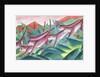 Monkey Frieze, 1911 by Franz Marc