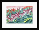 Monkey Frieze, 1911 by Franz Marc