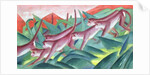 Monkey Frieze, 1911 by Franz Marc