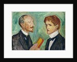 Albert Kollmann and Sten Drevsen, 1901 by Edvard Munch