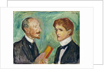 Albert Kollmann and Sten Drevsen, 1901 by Edvard Munch