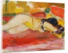 Reclining Female Nude, 1912/13 by Edvard Munch