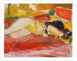 Reclining Female Nude, 1912/13 by Edvard Munch