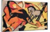 Two Horses, 1911/12 by Franz Marc