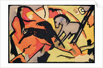 Two Horses, 1911/12 by Franz Marc