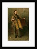 The Hurdy-Gurdy Man, 1869 by Ludwig Knaus
