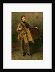 The Hurdy-Gurdy Man, 1869 by Ludwig Knaus