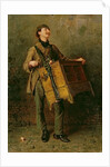 The Hurdy-Gurdy Man, 1869 by Ludwig Knaus
