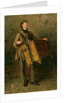 The Hurdy-Gurdy Man, 1869 by Ludwig Knaus