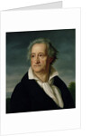 Goethe by Heinrich Christoph Kolbe