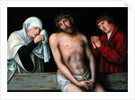 Christ as the Man of Sorrows with the Virgin and St. John by Lucas the Elder Cranach
