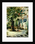 Interior of the Palm House at Potsdam, 1833 by Karl Blechen