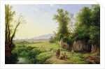 The Grove of Egeria by Franz Ludwig Catel