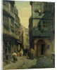The Jewish Quarter in Frankfurt, 1883 by Anton Burger