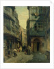 The Jewish Quarter in Frankfurt, 1883 by Anton Burger