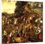 Christ Carrying the Cross, 1563 by Joachim Bueckelaer