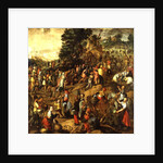 Christ Carrying the Cross, 1563 by Joachim Bueckelaer