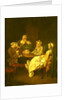 Society at the Table by Daniel Nikolaus Chodowiecki