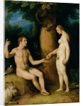 Adam and Eve, 1622 by Cornelis Cornelisz. van Haarlem