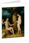 Adam and Eve, 1622 by Cornelis Cornelisz. van Haarlem