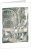 The Choir Singing in St. Mark's Basilica, Venice, 1766 by (1697-1768) Canaletto