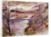View of Walchen Lake, 1919 by Lovis Corinth