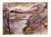 View of Walchen Lake, 1919 by Lovis Corinth