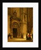 Side portal of Como Cathedral, 1850 by Rudolph von Alt