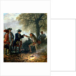 Frederick the Great with Zieten at the Camp, 1852 by Adolph Friedrich Erdmann von Menzel