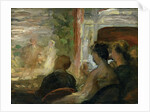 A Box at the Theatre, c.1865-70 by Honore Daumier