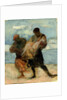 The Rescue, c.1870 by Honore Daumier