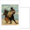 The Rescue, c.1870 by Honore Daumier