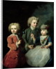 The Children of Councillor Barthold Heinrich Brockes by Balthasar Denner