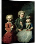 The Children of Councillor Barthold Heinrich Brockes by Balthasar Denner